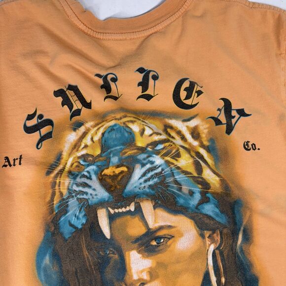 Sullen Art Collective Jades Short Sleeve T Shirt Tangerine Size Medium Men’s - Picture 5 of 10